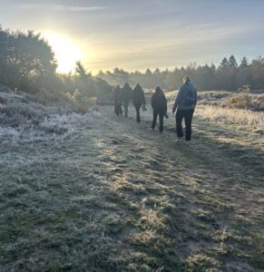 Stiltewandeling Blote voeten wandeling